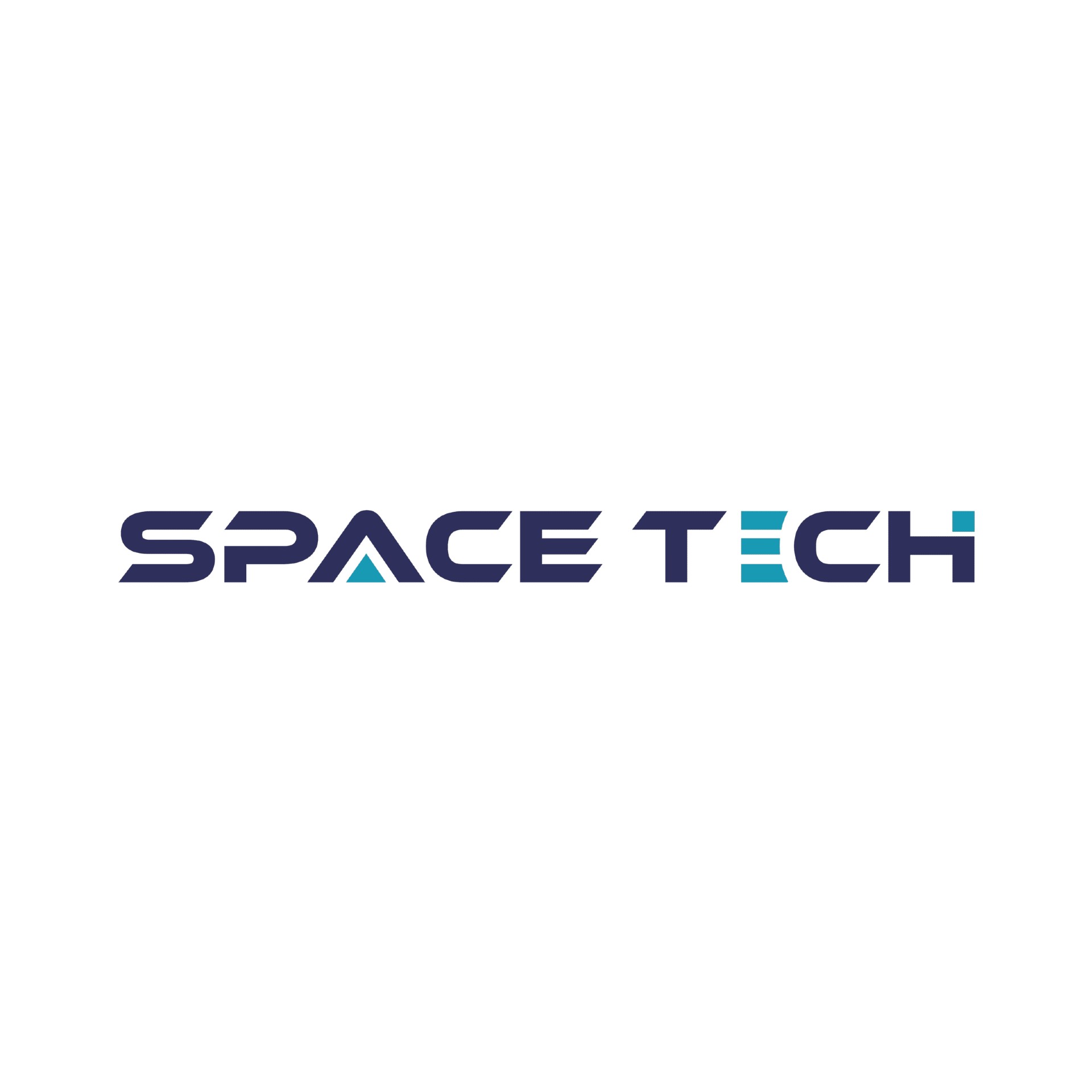 شعار لصالح شركة Space Tech